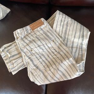 Summum Woman Striped Jeans.